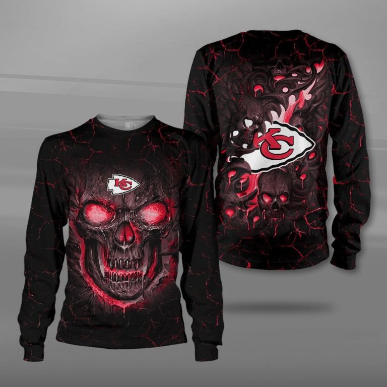 Nfl-Kansas-City-Chiefs-Fire-Skull-Lava-3D-Shirt-Hoodie-3