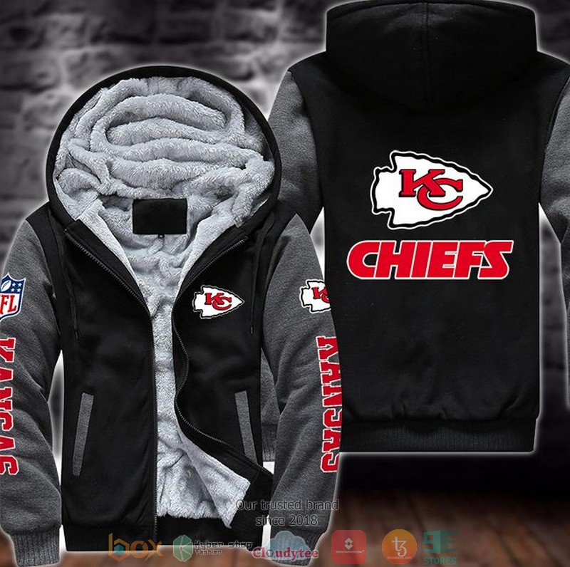 Nfl-Kansas-City-Chiefs-Logo-3D-Fleece-Hoodie-Jacket-2