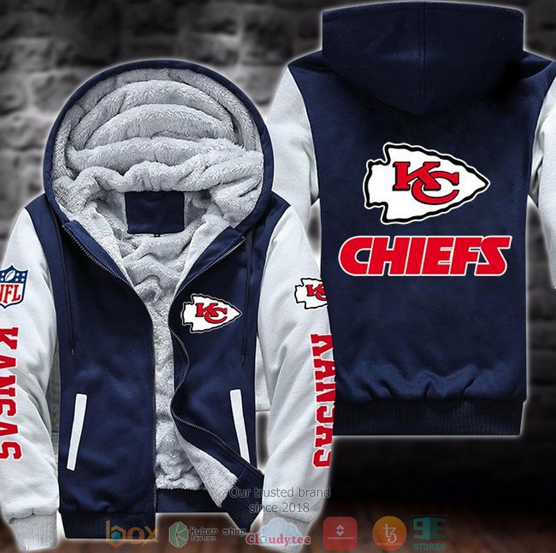 Nfl-Kansas-City-Chiefs-Logo-3D-Fleece-Hoodie-Jacket-3