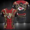 Nfl Kansas City Chiefs Spider Man 3D Shirt