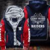 Nfl Las Vegas Raiders 3D Fleece Hoodie Jacket