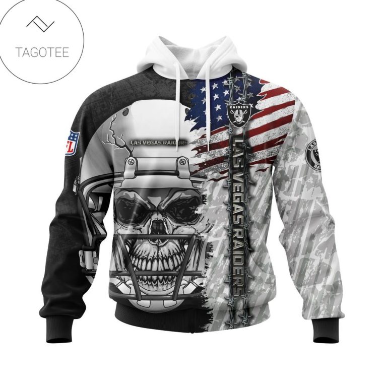 Nfl-Las-Vegas-Raiders-Skull-With-Helmets-2022-Hoodie-1