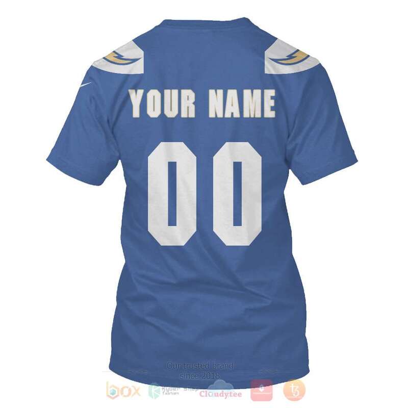 Nfl Los Angeles Chargers Football Personalized 3D Hoodie Nfl Los Angeles Chargers Football Personalized 3D Hoodie
