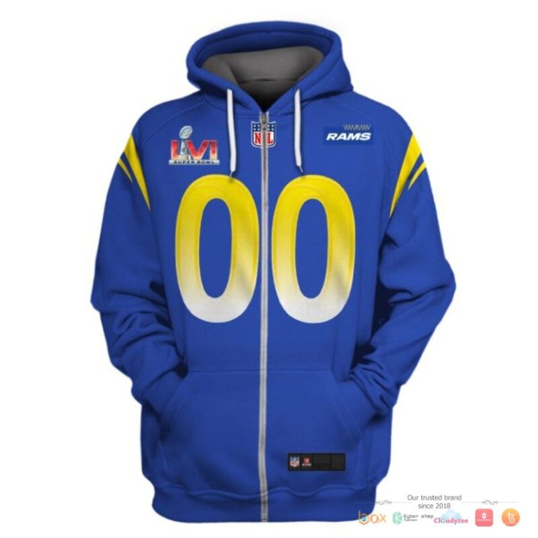 Nfl-Los-Angeles-Rams-Blue-Super-Bowl-Lv-Custom-3D-Shirt-Hoodie-2