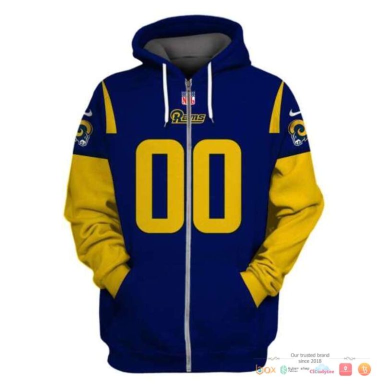 Nfl-Los-Angeles-Rams-Blue-Yellow-Custom-3D-Shirt-Hoodie-2