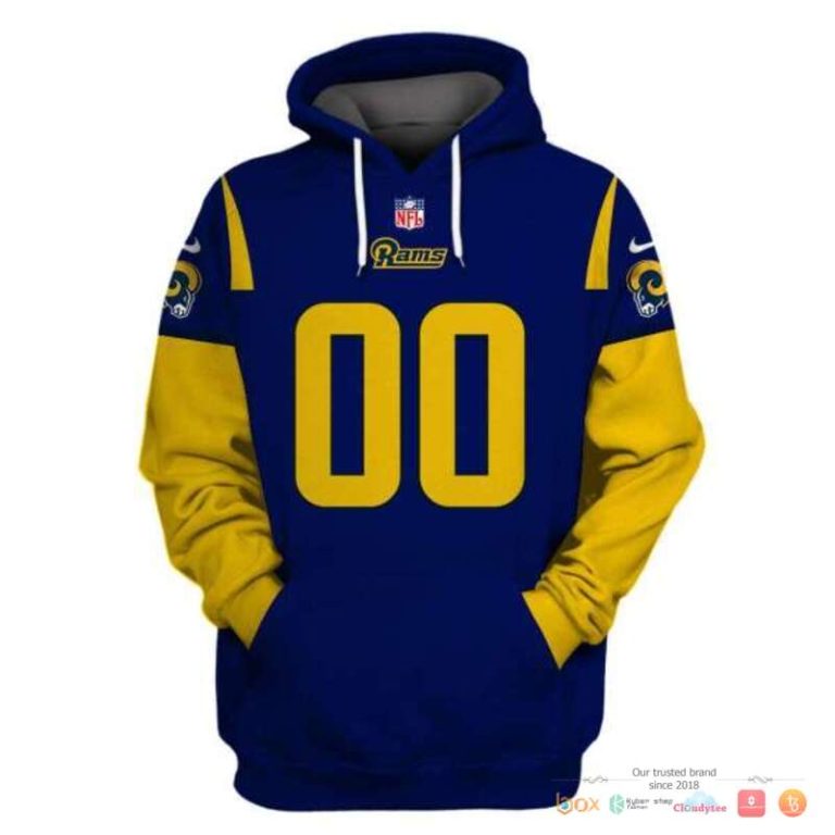 Nfl-Los-Angeles-Rams-Blue-Yellow-Custom-3D-Shirt-Hoodie-3