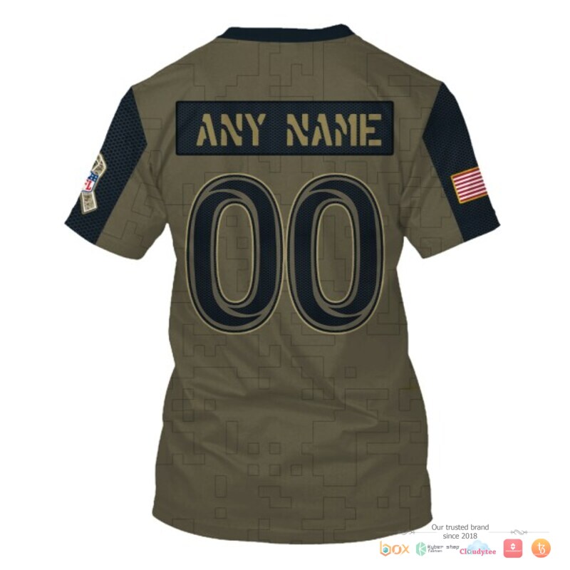 Nfl Los Angeles Rams Moss Green Custom 3D Shirt Nfl Los Angeles Rams Moss Green Custom 3D Shirt