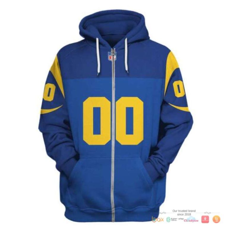 Nfl-Los-Angeles-Rams-Navy-Blue-Custom-3D-Shirt-Hoodie-2