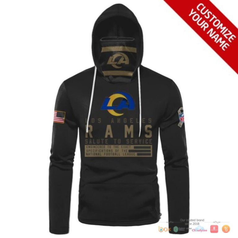 Nfl-Los-Angeles-Rams-Salute-To-Service-3D-Hoodie-Mask-2