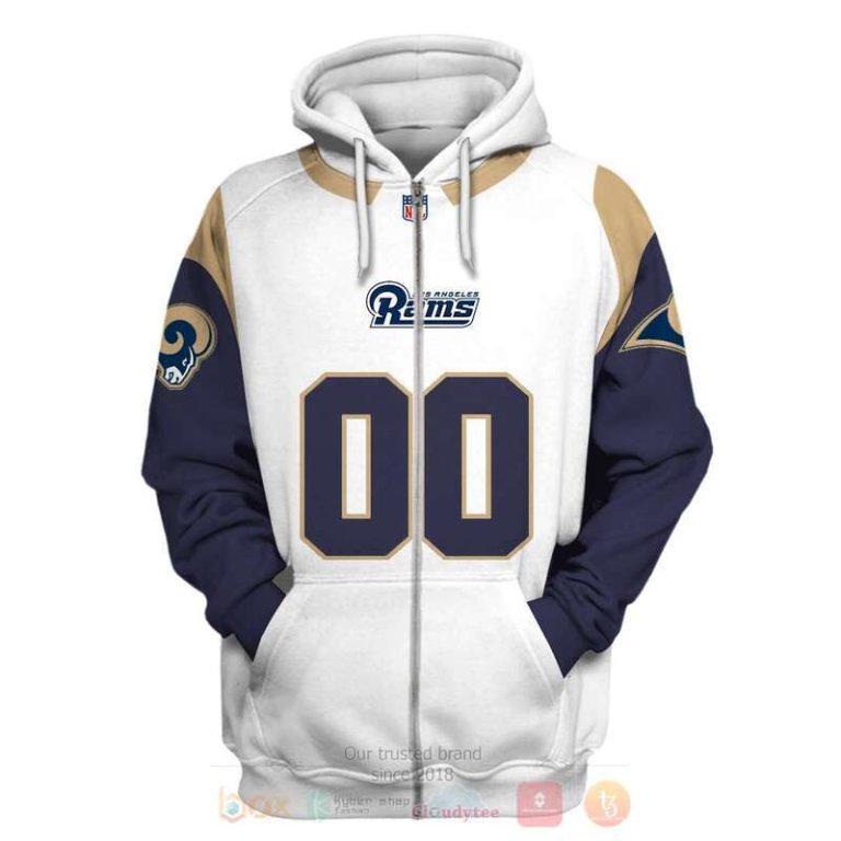 Nfl-Los-Angeles-Rams-Team-Personalized-3D-Hoodie-Jersey-Shirt-2