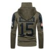 Nfl Mahomes 15 Kansas City Chiefs 3D Hoodie Mask