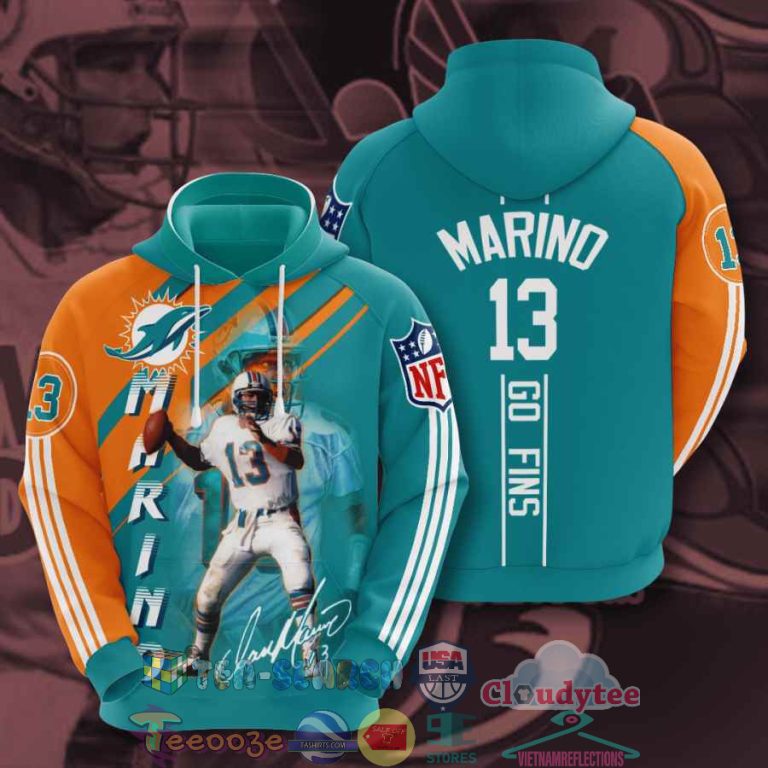 Nfl-Miami-Dolphins-Dan-Marino-13-Go-Fins-Hoodie-3D-3