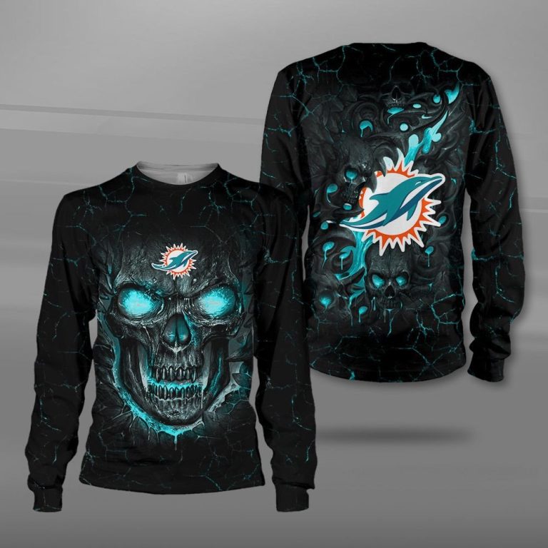 Nfl-Miami-Dolphins-Fire-Skull-Lava-3D-Shirt-Hoodie-3