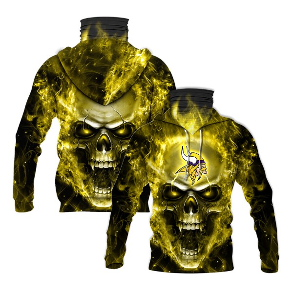 Nfl-Minnesota-Vikings-Flameskull-3D-Hoodie-Mask-1