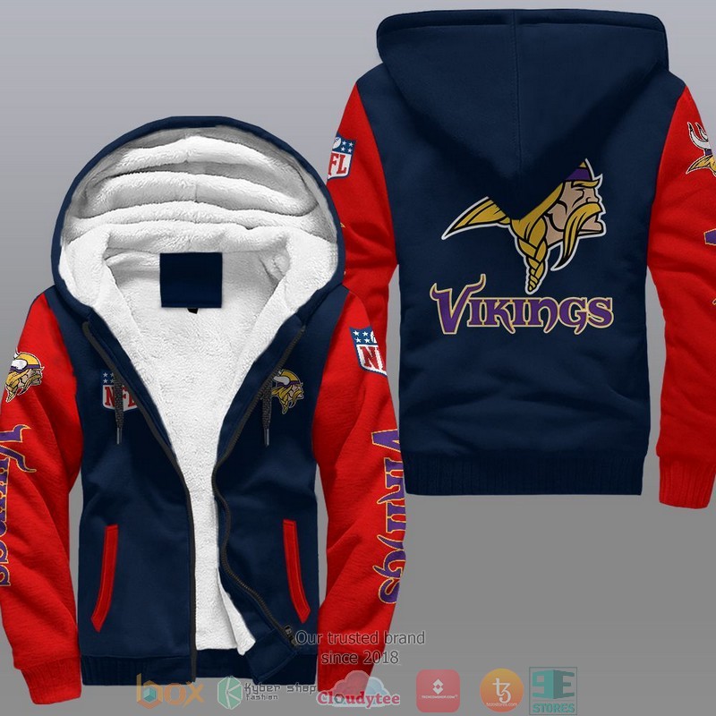 Nfl Minnesota Vikings Fleece Hoodie Nfl Minnesota Vikings Fleece Hoodie