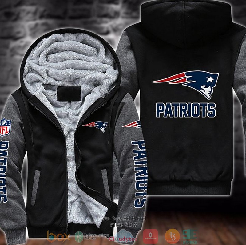 Nfl-New-England-Patriots-Logo-3D-Fleece-Hoodie-2