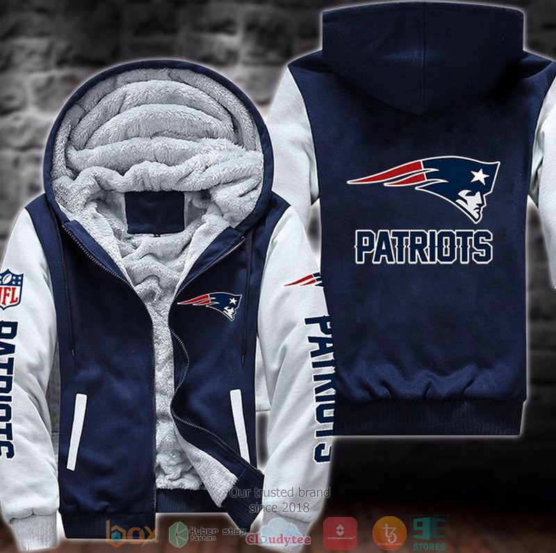 Nfl-New-England-Patriots-Logo-3D-Fleece-Hoodie-3