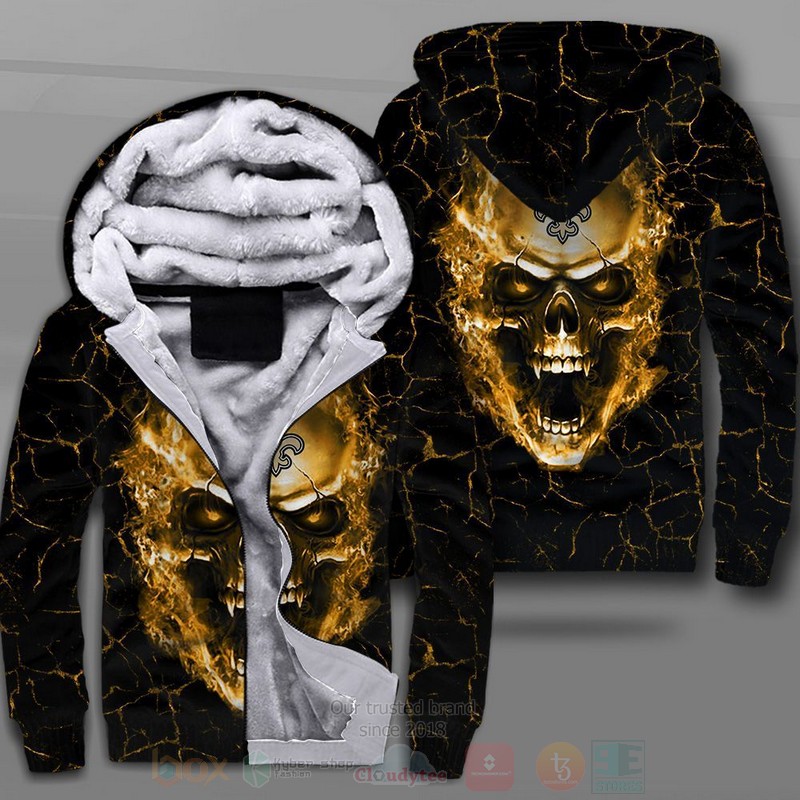 Nfl New Orleans Saints 3D Fleece Hoodie Nfl New Orleans Saints 3D Fleece Hoodie