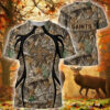 Nfl New Orleans Saints Hunting Camo 3D Shirt