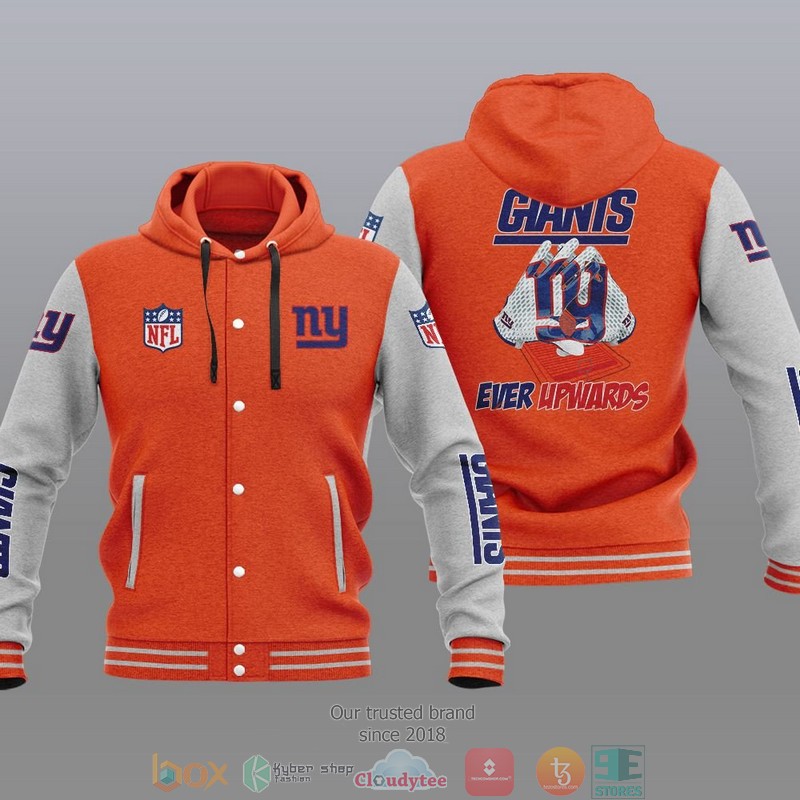 Nfl New York Giants Ever Upwards Baseball Jacket Hoodie Nfl New York Giants Ever Upwards Baseball Jacket Hoodie