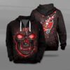 Nfl Philadelphia Eagles Fire Skull Lava 3D Shirt
