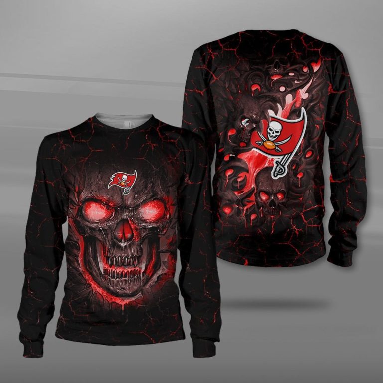 Nfl-Philadelphia-Eagles-Fire-Skull-Lava-3D-Shirt-Hoodie-3