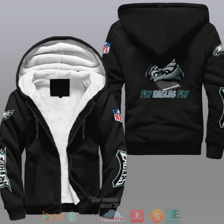 Nfl-Philadelphia-Eagles-Fly-Eagle-Fly-Fleece-Hoodie-1