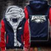 Nfl Philadelphia Eagles Logo 3D Fleece Hoodie