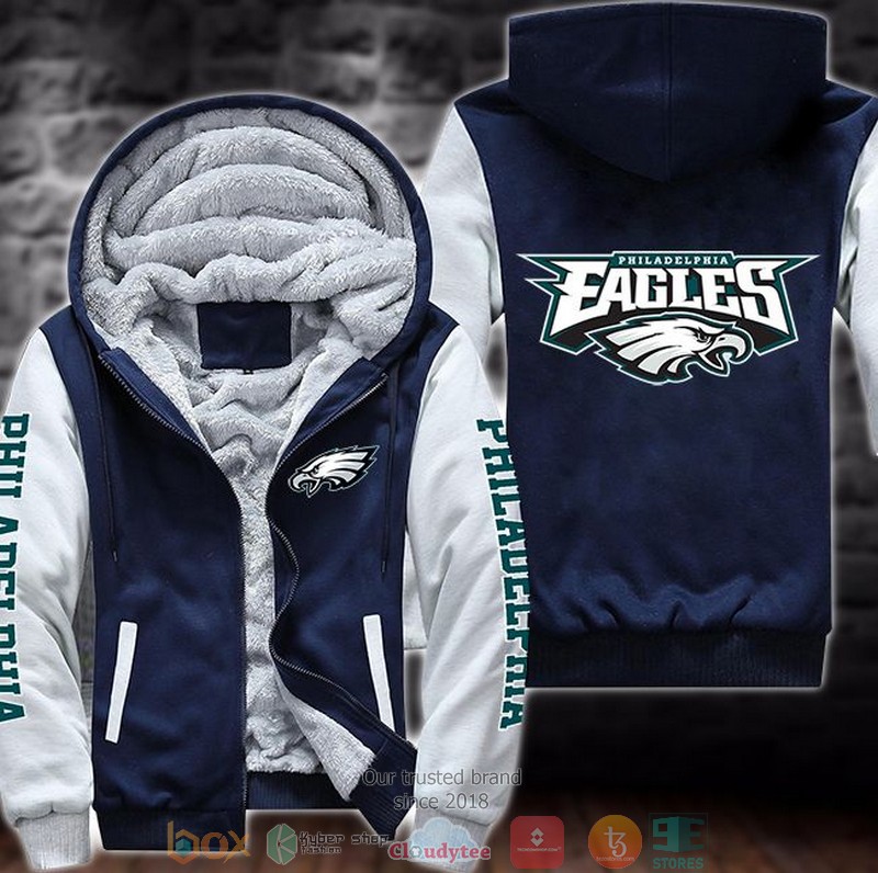 Nfl-Philadelphia-Eagles-Logo-3D-Fleece-Hoodie-3