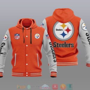 Nfl Pittsburgh Steelers Baseball Jacket Hoodie