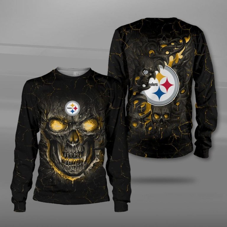 Nfl-Pittsburgh-Steelers-Fire-Skull-Lava-3D-Shirt-Hoodie-3