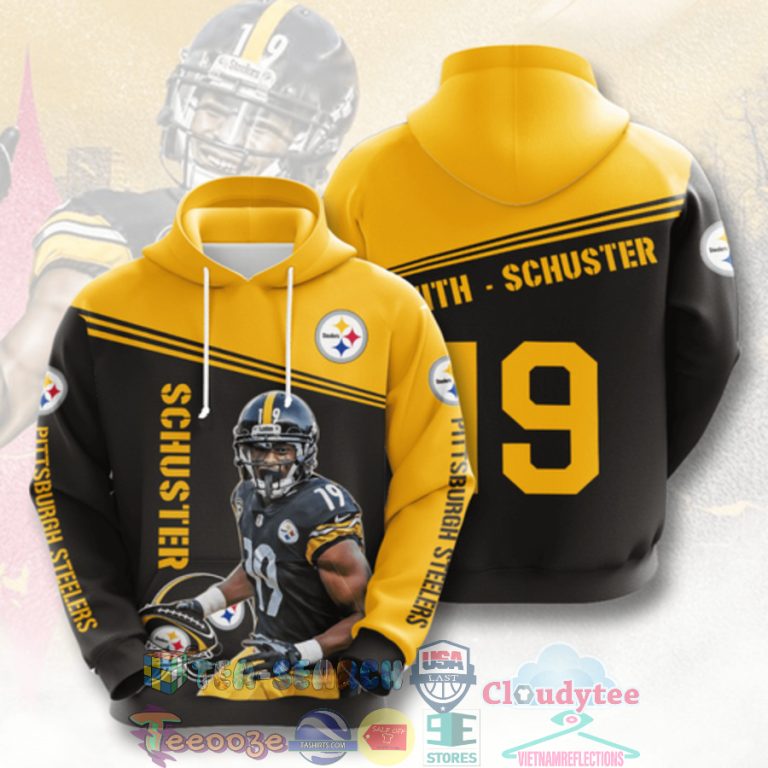 Nfl-Pittsburgh-Steelers-Juju-Smith-Schuster-19-Hoodie-3D-1