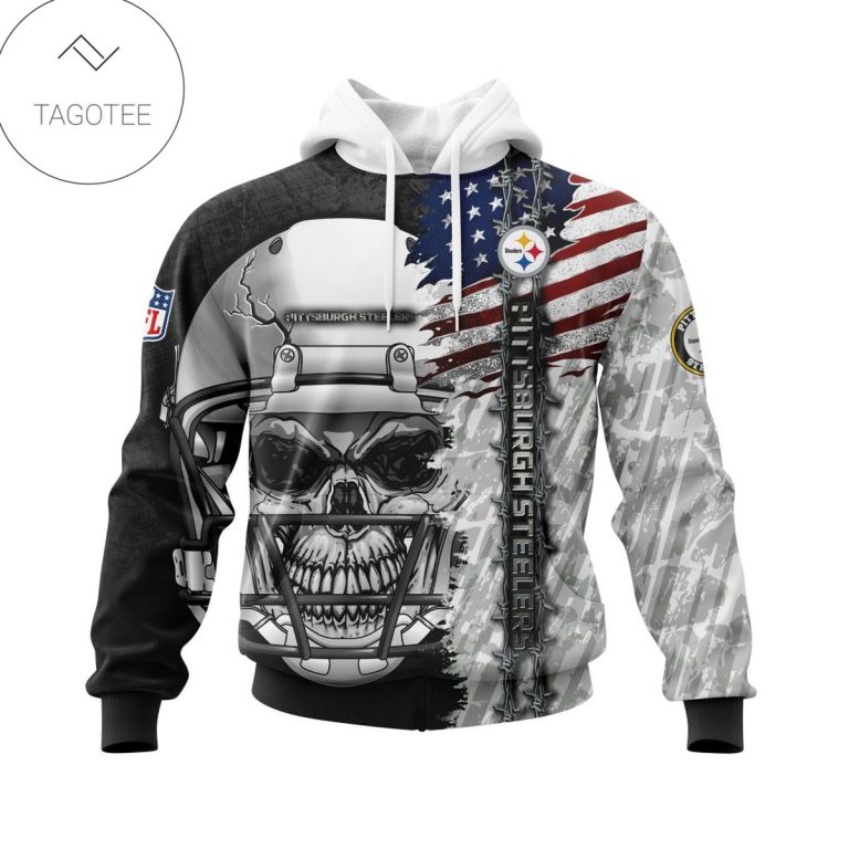Nfl-Pittsburgh-Steelers-Skull-With-Helmets-2022-Hoodie-1