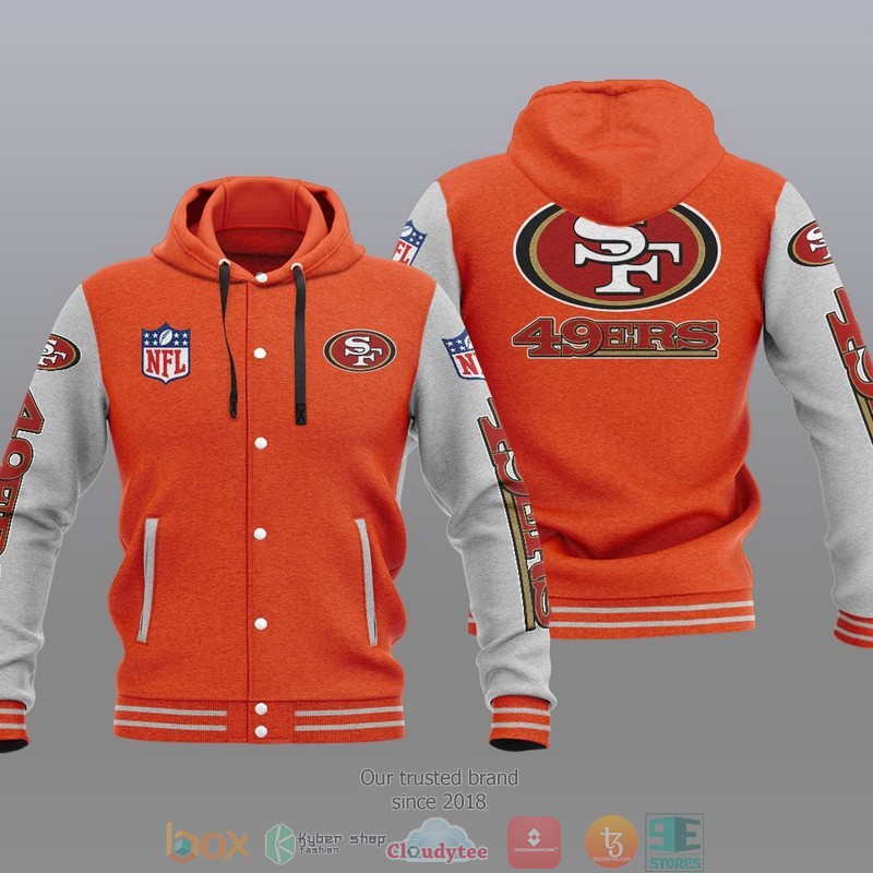 Nfl San Francisco 49Ers Baseball Jacket Hoodie Nfl San Francisco 49Ers Baseball Jacket Hoodie