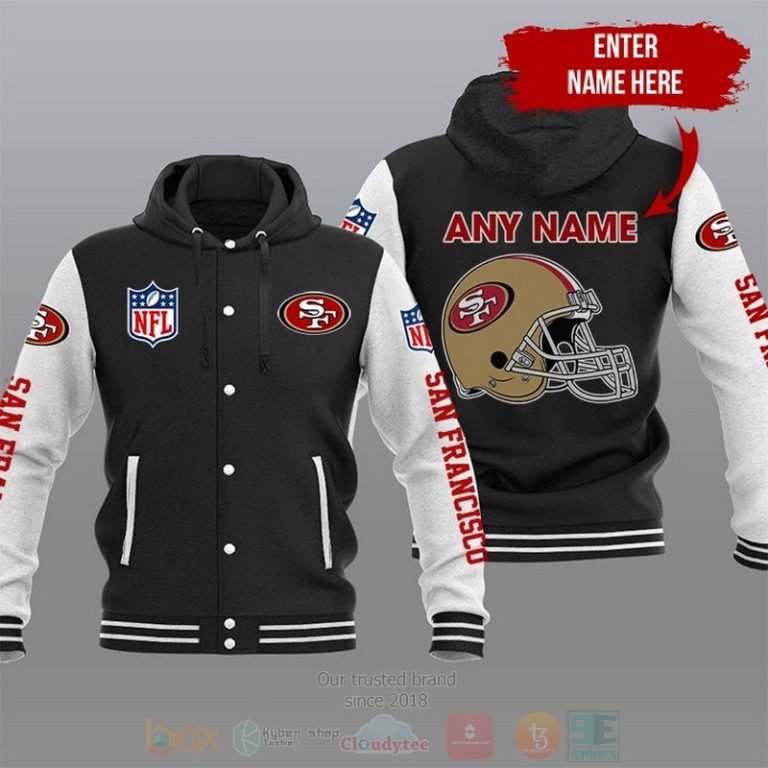 Nfl-San-Francisco-49Ers-Custom-Name-Varsity-Hoodie-Jacket-1