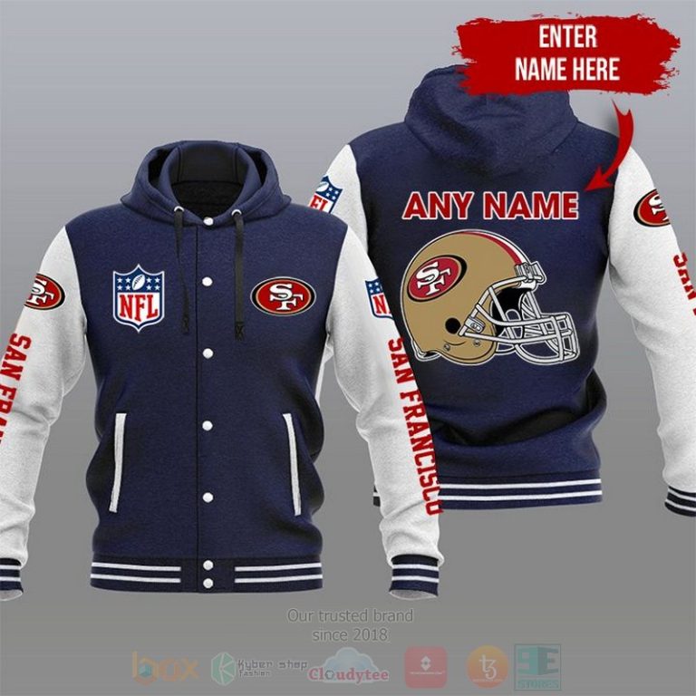 Nfl-San-Francisco-49Ers-Custom-Name-Varsity-Hoodie-Jacket-2
