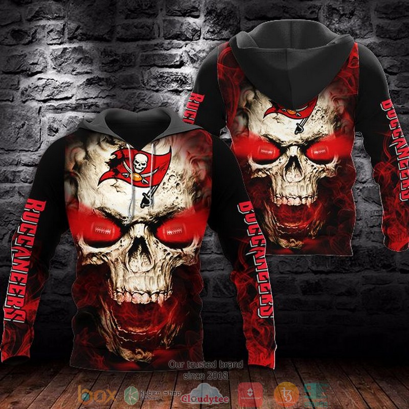 Nfl Tampa Bay Buccaneers Lava Skull 3D Hoodie Nfl Tampa Bay Buccaneers Lava Skull 3D Hoodie