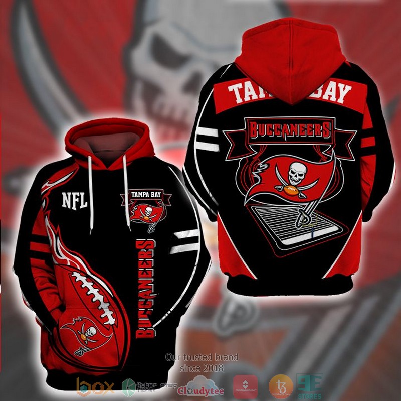 Nfl Tampa Bay Buccaneers Rugby Red 3D Hoodie Nfl Tampa Bay Buccaneers Rugby Red 3D Hoodie