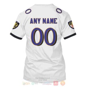 Nfl Team Baltimore Ravens Personalized 3D Hoodie