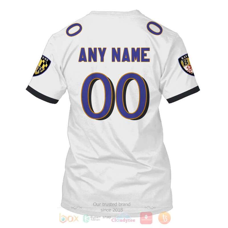 Nfl Team Baltimore Ravens Personalized 3D Hoodie Nfl Team Baltimore Ravens Personalized 3D Hoodie