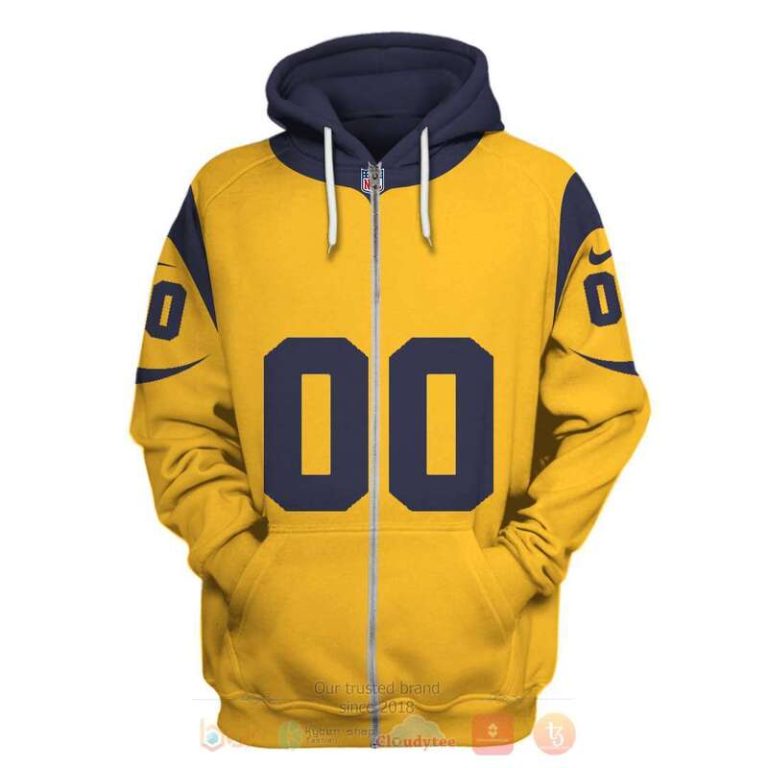 Nfl-Team-Los-Angeles-Rams-Personalized-3D-Hoodie-Jersey-Shirt-2