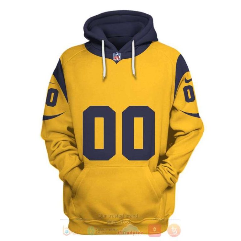 Nfl-Team-Los-Angeles-Rams-Personalized-3D-Hoodie-Jersey-Shirt-3
