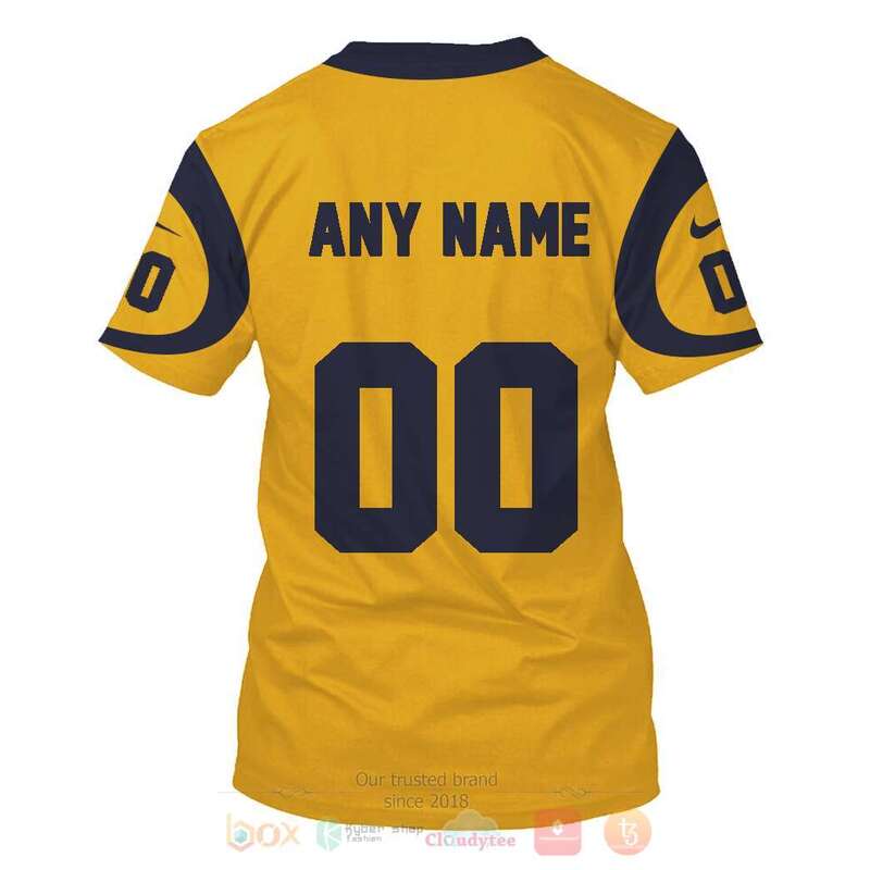 Nfl Team Los Angeles Rams Personalized 3D Hoodie Nfl Team Los Angeles Rams Personalized 3D Hoodie