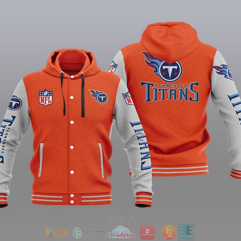 Nfl Tennessee Titans Baseball Jacket Hoodie Nfl Tennessee Titans Baseball Jacket Hoodie