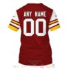Nfl Washington Commanders Personalized 3D Hoodie