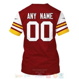 Nfl Washington Commanders Personalized 3D Hoodie