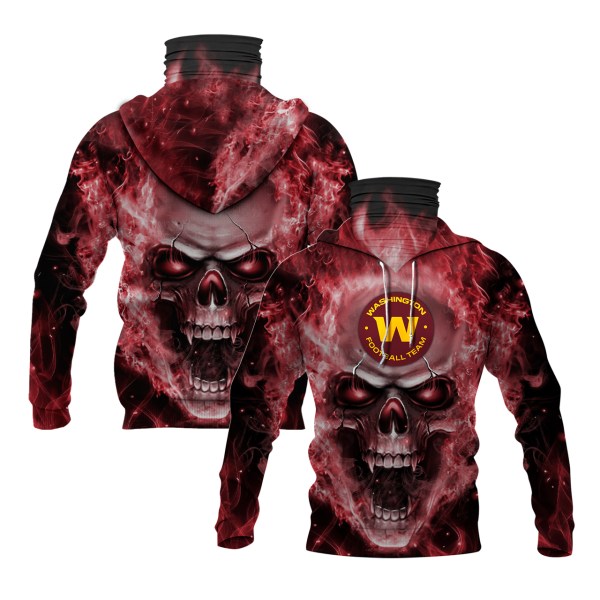 Nfl-Washington-Football-Team-Flameskull-3D-Hoodie-Mask-1