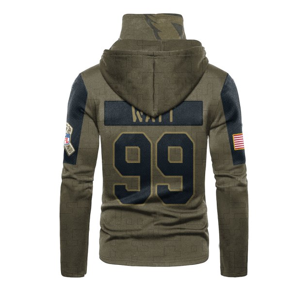 Nfl Watt 99 Arizona Cardinals 3D Hoodie Mask Nfl Watt 99 Arizona Cardinals 3D Hoodie Mask