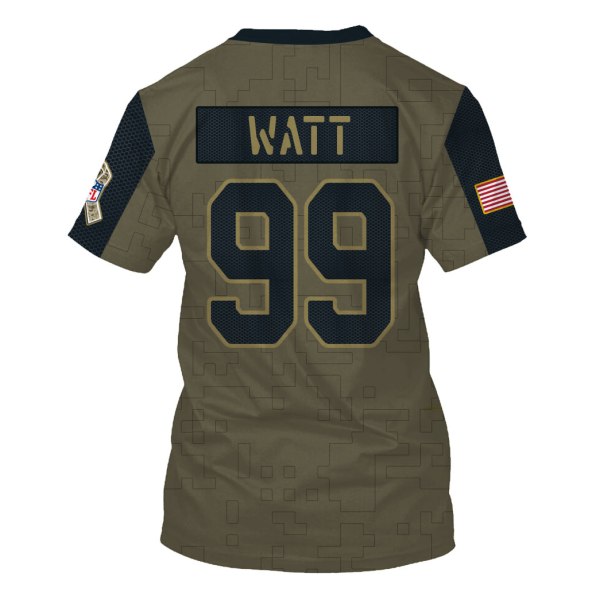 Nfl Watt 99 Arizona Cardinals 3D Shirt Nfl Watt 99 Arizona Cardinals 3D Shirt
