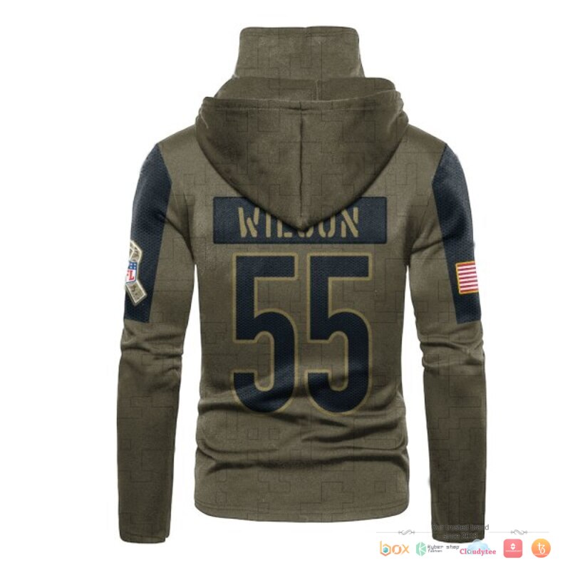 Nfl Wilson 55 Cincinnati Bengals 3D Hoodie Mask Nfl Wilson 55 Cincinnati Bengals 3D Hoodie Mask